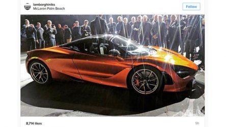 عکس مک لارن 720S در اینستاگرام لو رفت