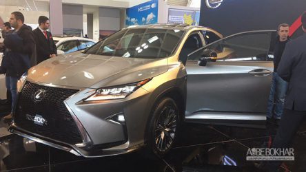 خودنمایی لکسوس RX200t در نمایشگاه تهران