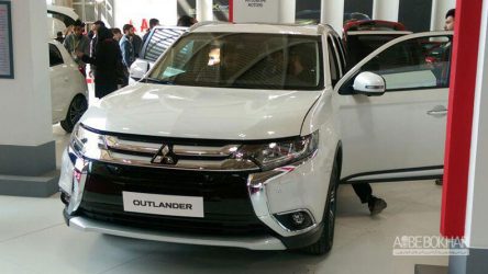 میتسوبیشی اوتلندر جدید تیپ۵ در نمایشگاه تهران