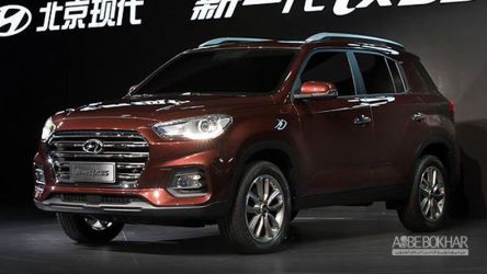 مدل‌های جدید IX35 در نمایشگاه شانگ‌های