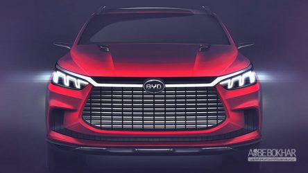 کراس‌اوور مفهومی BYD در نمایشگاه شانگهای رونمایی شد
