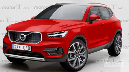 انتشار رندری از ولوو XC40