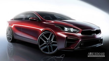 رندرهای کیا Forte 2019 منتشر شد