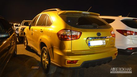 بی وای دی S6 با رنگ طلایی!