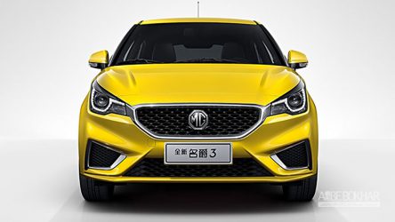 فیس لیفت MG 3 مدل 2018 رونمایی شد