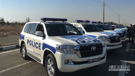 لندکروز های عملیاتی زیر پای فرماندهان ستادی پلیس