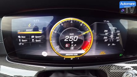 تجربه 250 کیلومتر بر ساعت با مرسدس بنز E63 S واگن + ویدیو