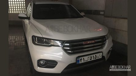 هاوال H6 با پلاک گذر موقت رویت شد