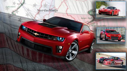 10 خودروی سریع آمریکایی، در پیست نوربرگ رینگ