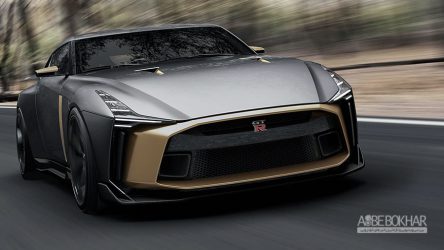 نیسان GT-R50 ایتال دیزاین خودرویی بدون مرز + ویدیو