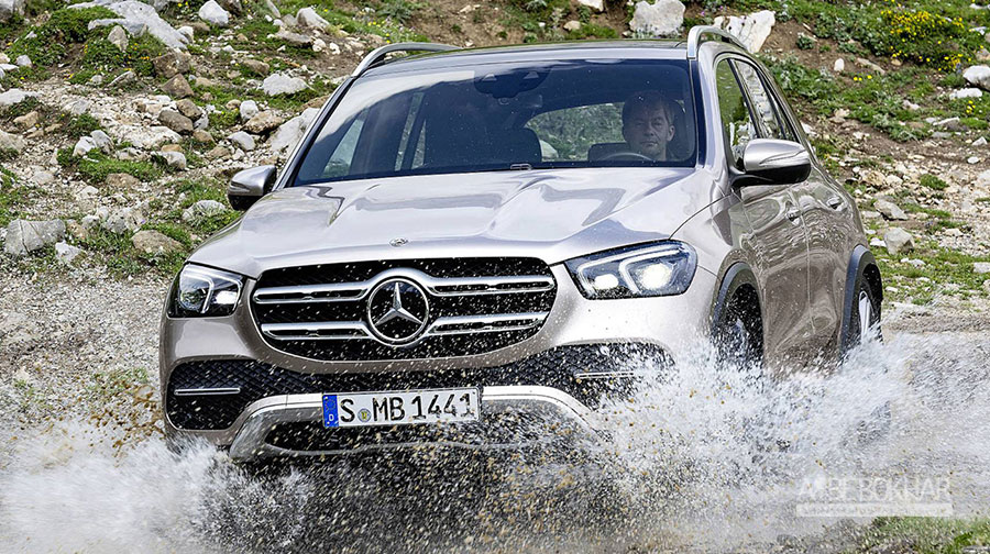 مرسدس بنز GLE مدل ۲۰۲۰ با ظاهری ملایم تر و دنیایی از فن آوری