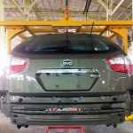 تولید اولین BYD S6 در ایران