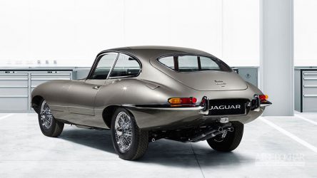 رونمایی از اولین E-Type بازسازی شده توسط جگوار
