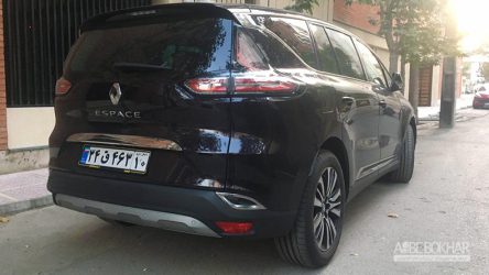 رنو اسپس شماره گذاری شد