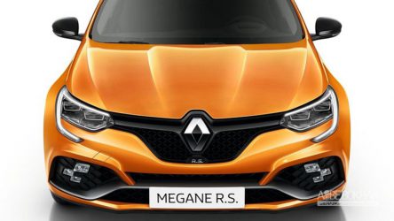 هاچ‌بک آتشین رنو مگان RS در فرانکفورت رخ نشان داد