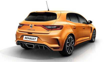 هاچ‌بک آتشین رنو مگان RS در فرانکفورت رخ نشان داد