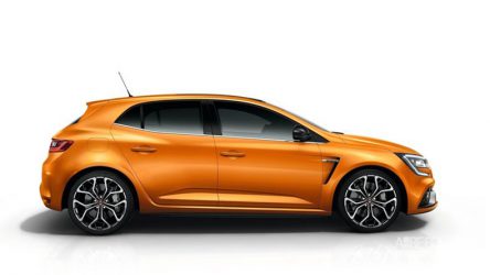 هاچ‌بک آتشین رنو مگان RS در فرانکفورت رخ نشان داد