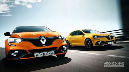 هاچ‌بک آتشین رنو مگان RS در فرانکفورت رخ نشان داد