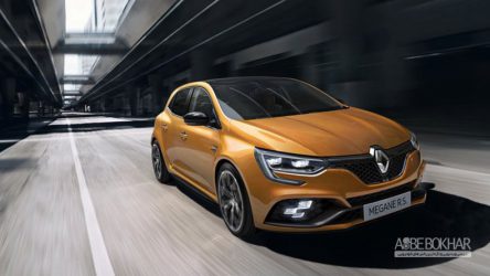 هاچ‌بک آتشین رنو مگان RS در فرانکفورت رخ نشان داد