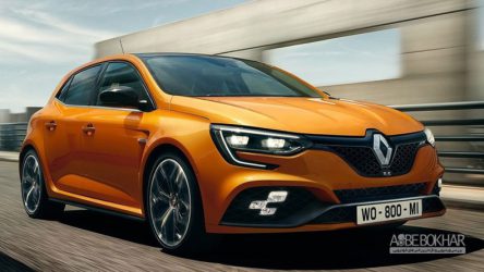 هاچ‌بک آتشین رنو مگان RS در فرانکفورت رخ نشان داد