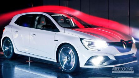 هاچ‌بک آتشین رنو مگان RS در فرانکفورت رخ نشان داد