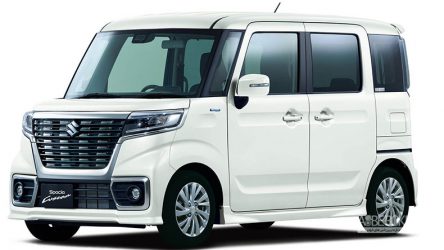 مکعبی چهارچرخ به نام سوزوکی Spacia