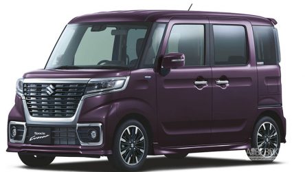 مکعبی چهارچرخ به نام سوزوکی Spacia