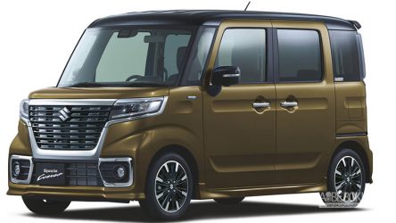 مکعبی چهارچرخ به نام سوزوکی Spacia