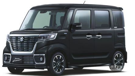 مکعبی چهارچرخ به نام سوزوکی Spacia