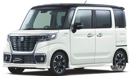 مکعبی چهارچرخ به نام سوزوکی Spacia
