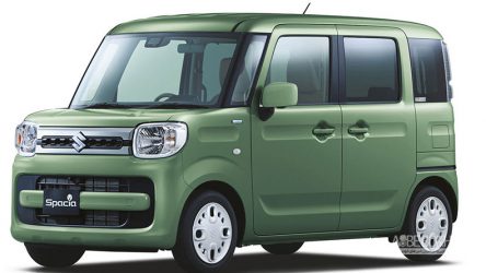 مکعبی چهارچرخ به نام سوزوکی Spacia