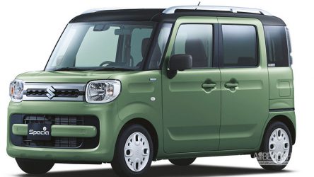 مکعبی چهارچرخ به نام سوزوکی Spacia
