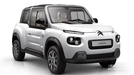 سیتروئن E-Mehari در CES 2018 رونمایی شد + ویدیو