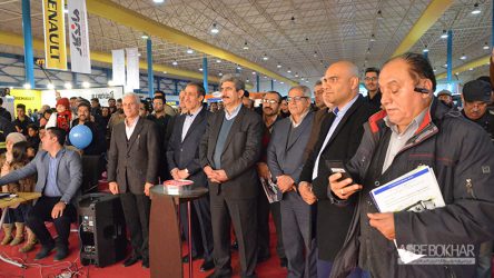 آغاز به کار هشتمین نمایشگاه خودرو گرگان