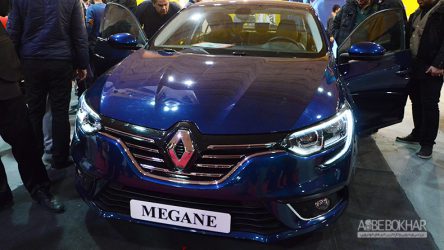 مگان جدید در نمایشگاه خودرو گرگان