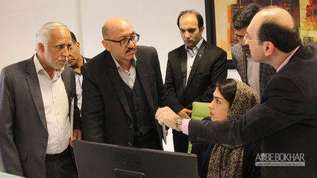 بازدید نمایندگان اداره کل بازرسی و ارزیابی در شرکت ایرتویا