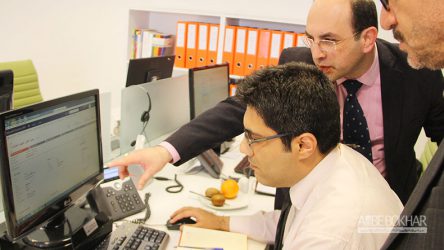 بازدید نمایندگان اداره کل بازرسی و ارزیابی در شرکت ایرتویا