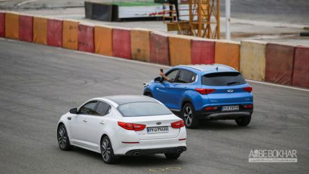 درگ چری تیگو7 با رقبای غیرچینی