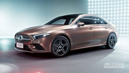 پرده برداری از A-Class سدان مخصوص بازار چین + ویدیو