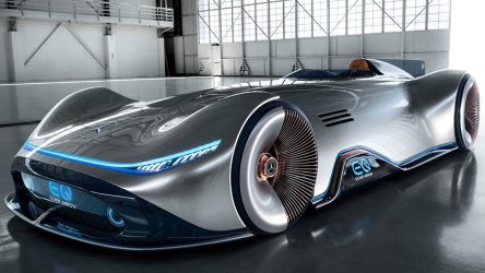 مرسدس EQ Silver Arrow، کانسپتی از جنس آینده + ویدیو