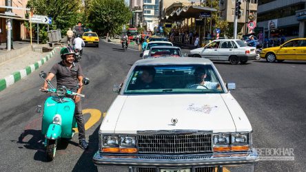 تور خودروهای کلاسیک در تهران برگزار شد