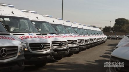 آمبولانس های پیشرفته ایران خودرو دیزل به ناوگان وزارت بهداشت پیوست