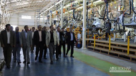 بازدید مدیران استاندارد از کارخانه ی بی وای دی و کارمانیا