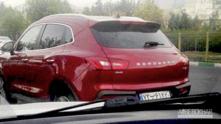 سرانجام بورگوارد BX5 پلاک ملی را دریافت کرد
