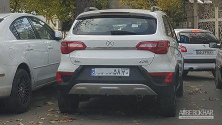 بایک X25 پلاک ملی را دریافت کرد + تصاویر