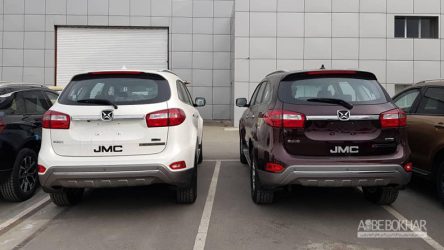 JMC S350 برای تست های فنی وارد جاده های کشور شد