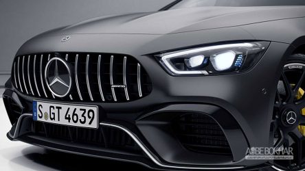 مرسدس AMG GT چهار در مجهز به Aero Pack و ظاهری بسیار اسپرت