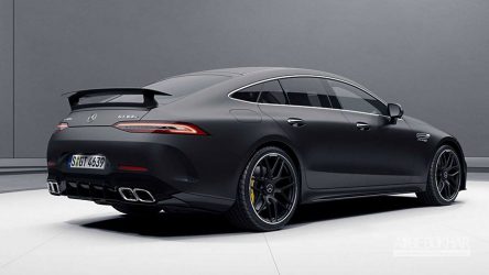 مرسدس AMG GT چهار در مجهز به Aero Pack و ظاهری بسیار اسپرت