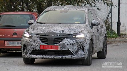 تصاویر جاسوسی رنو کپچر نسل جدید منتشر شد