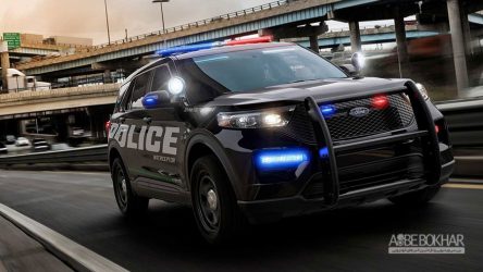 خودروی پلیس رهگیری هیبرید فورد معرفی شد